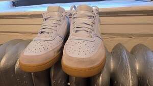 Nike Court Vision Low Football Grey Gum Sneakers